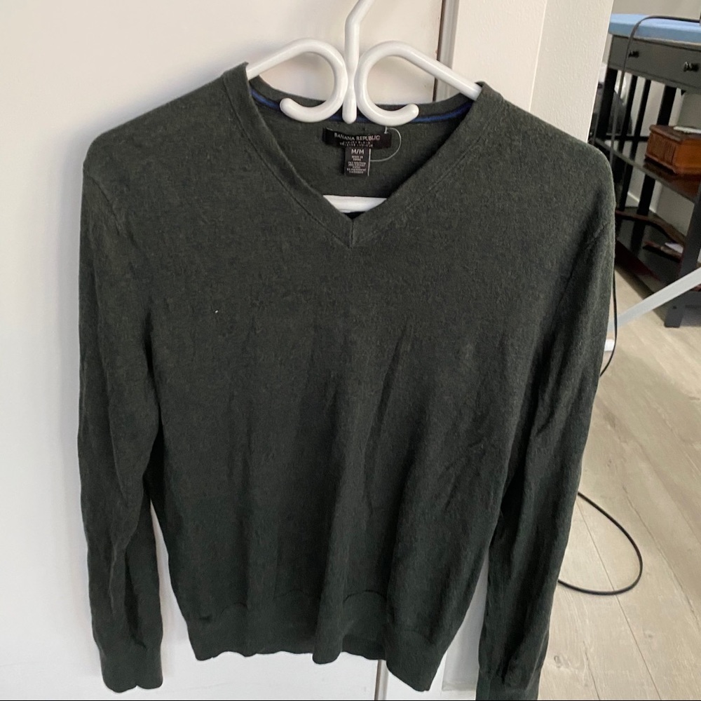 Banana republic sweater Forrest green
